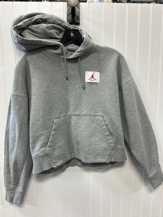 Sweatshirt Luxury Designer By Jordan In Grey, Size:S