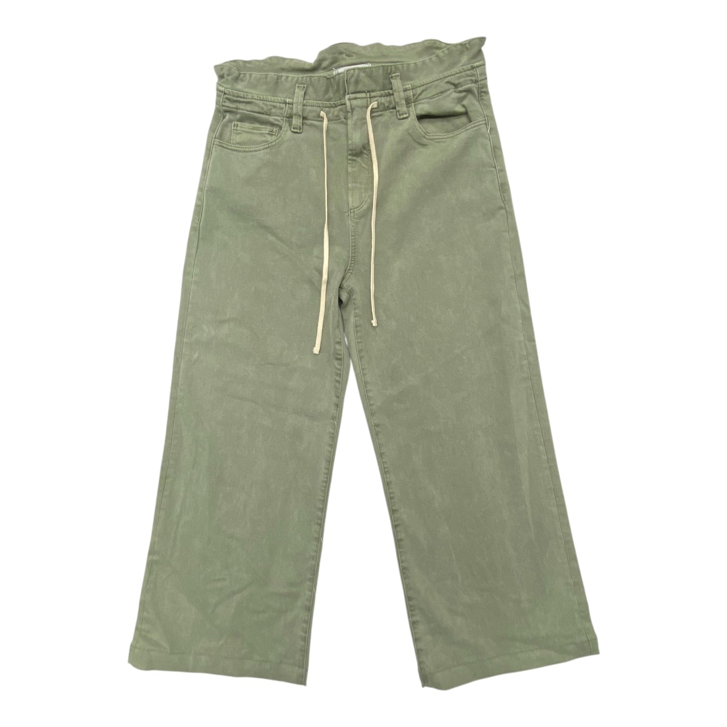 Pants Wide Leg By Paige In Green, Size:6