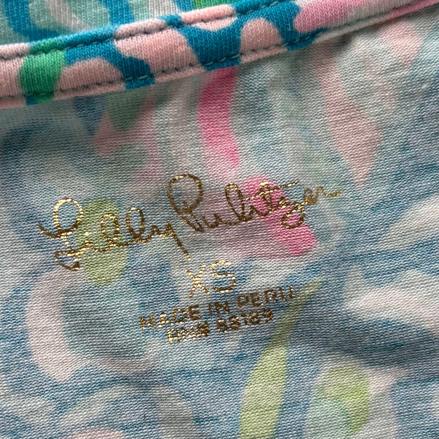 Top Long Sleeve Designer By Lilly Pulitzer In Blue, Size: Xs