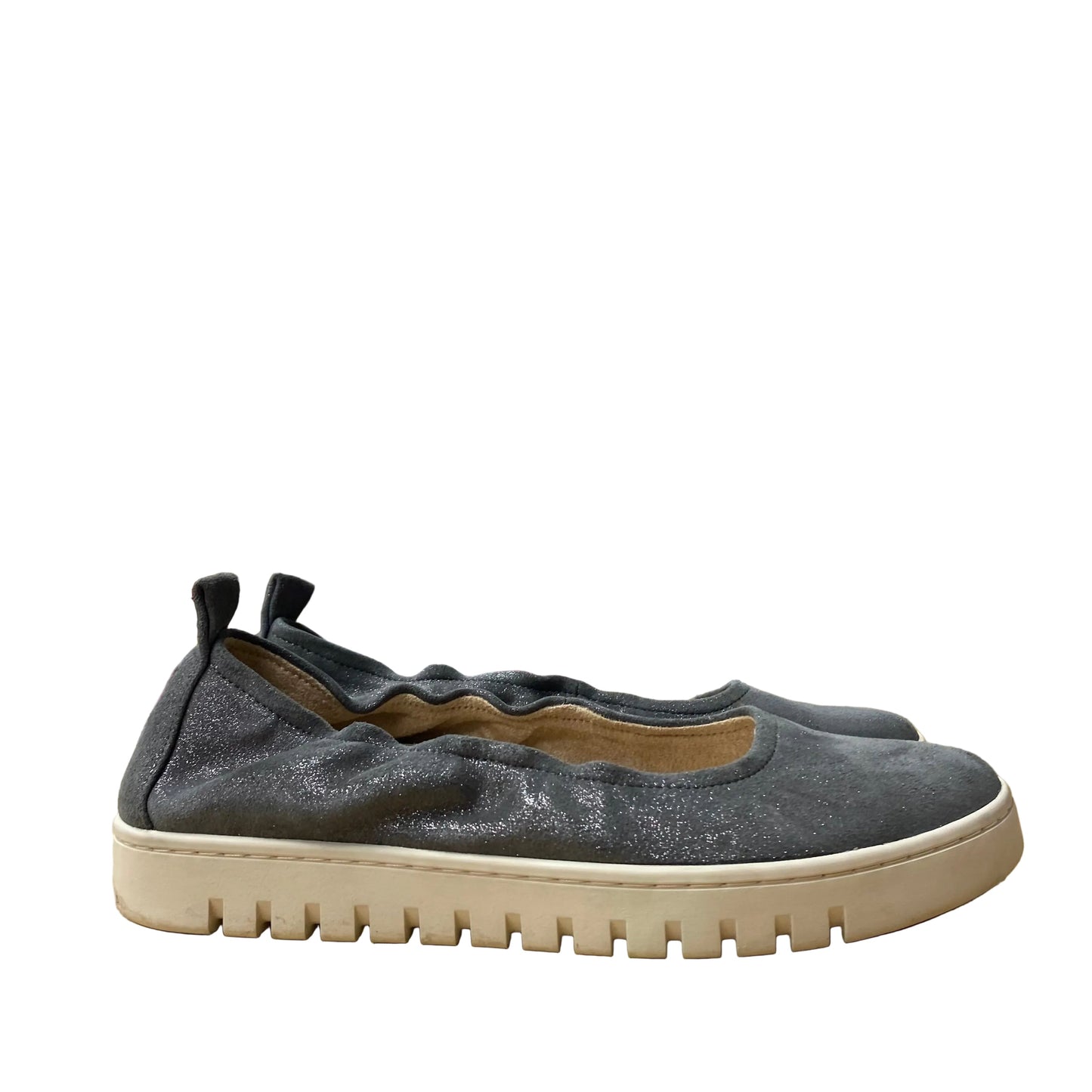 Shoes Flats By Vionic In Grey, Size:10