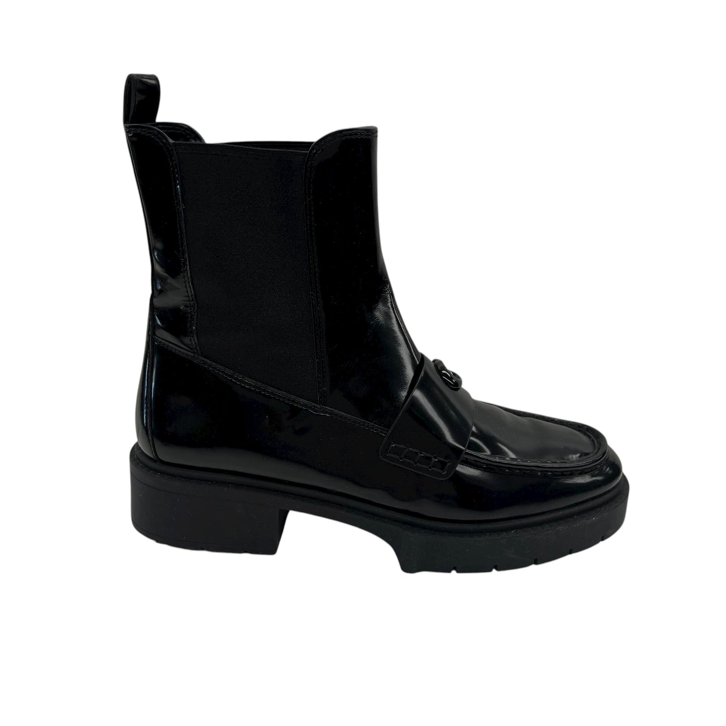 Boots Designer By Coach In Black, Size:10