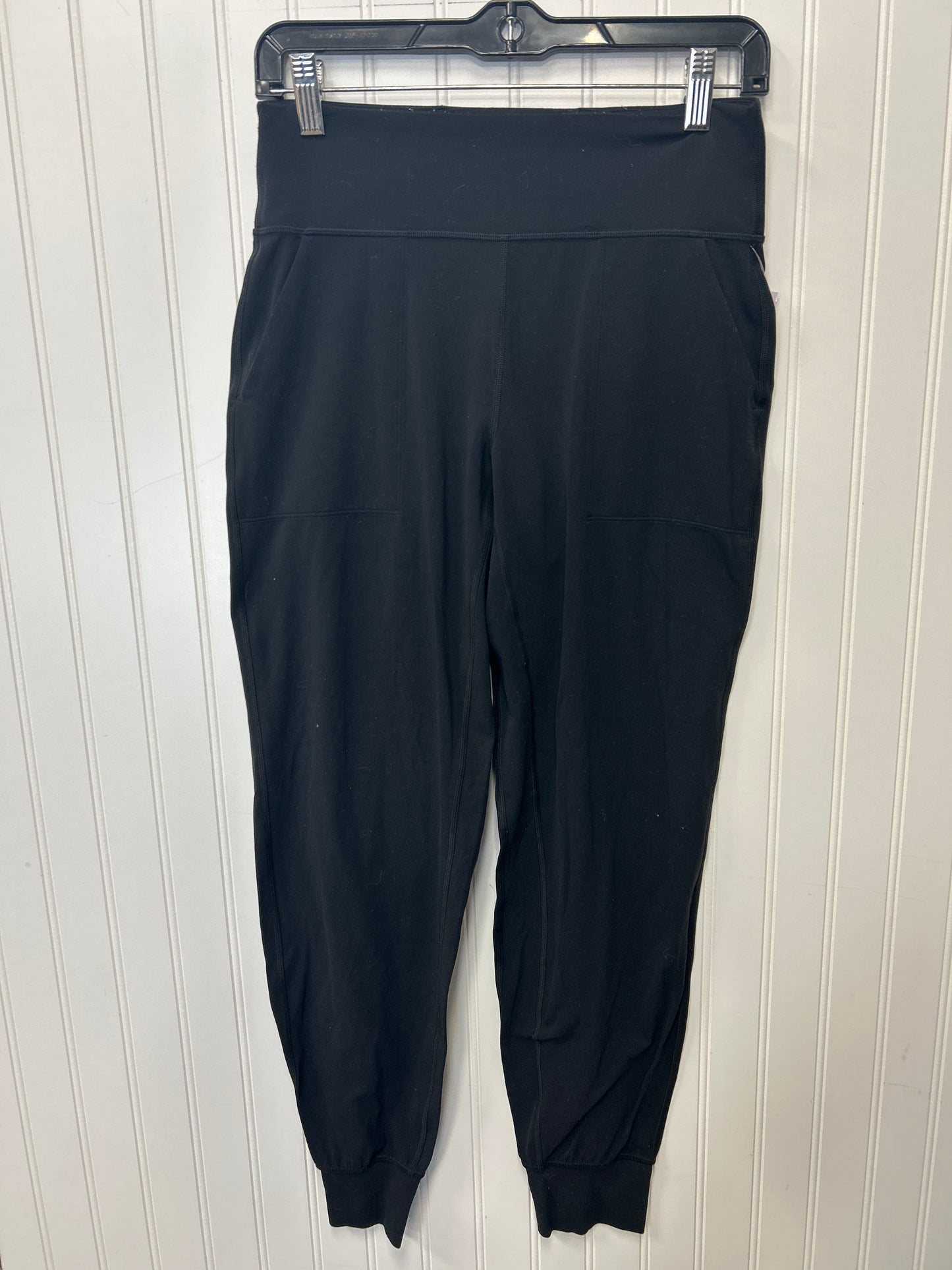 Athletic Pants By Lululemon In Black, Size:8