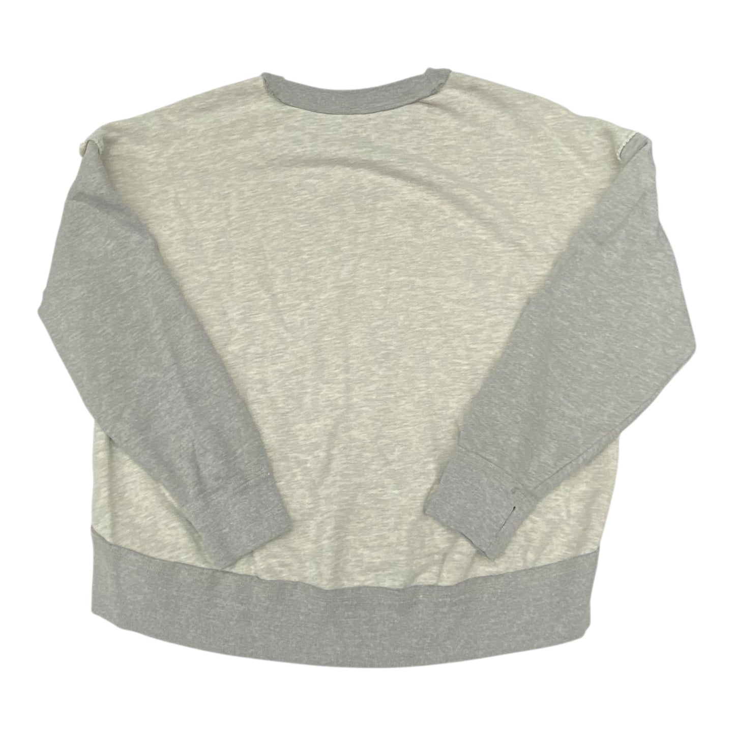 Sweatshirt Crewneck By Free People In Grey, Size:M