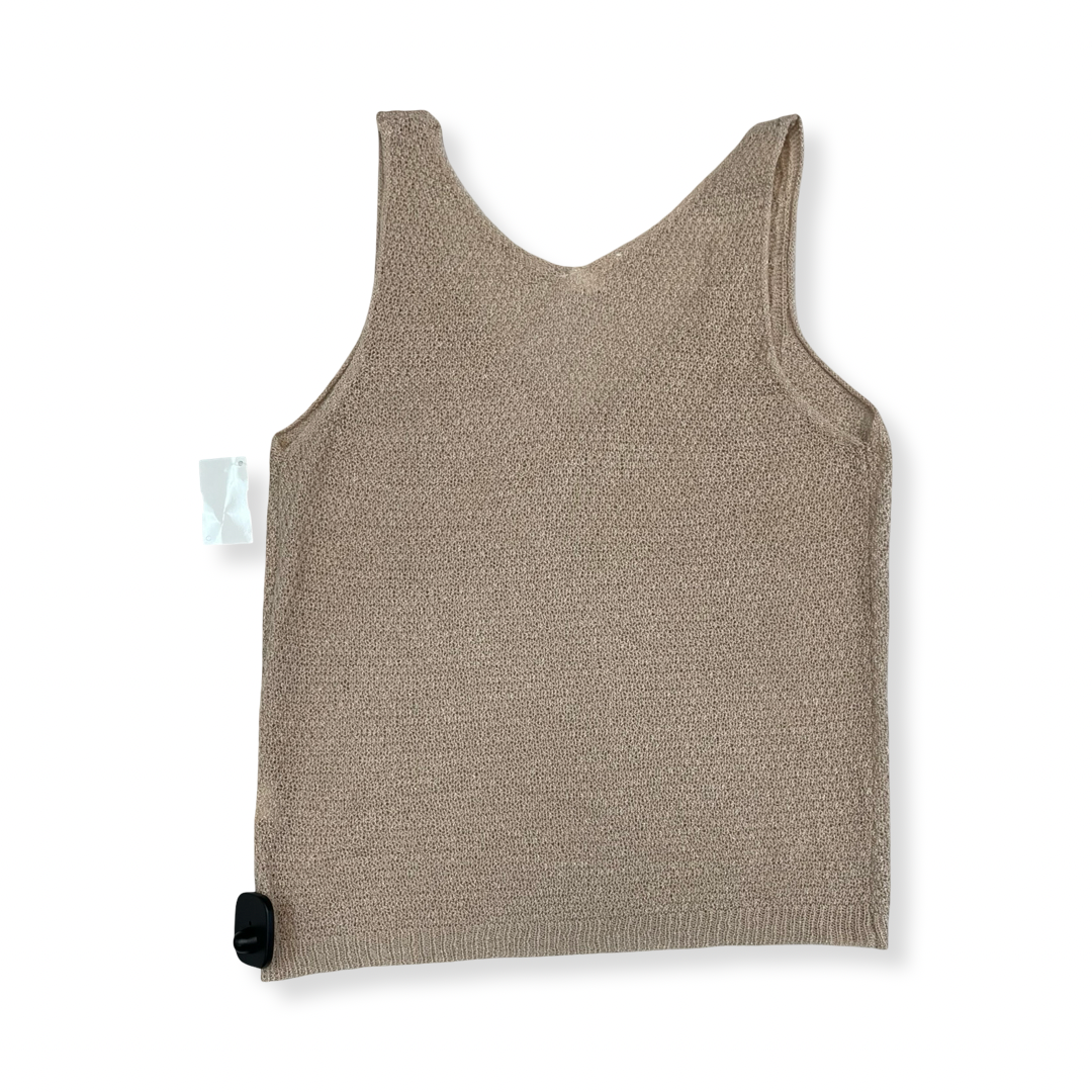 Top Sleeveless By Blu Pepper In Cream, Size:L