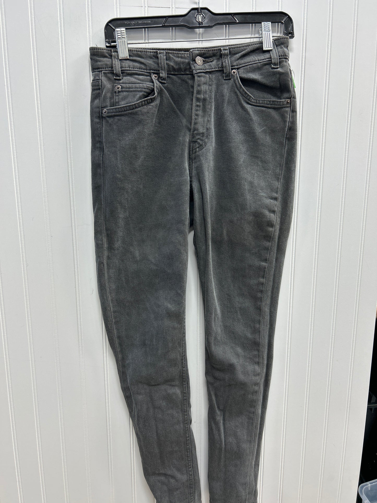 Jeans Skinny By Levis In Black Denim, Size:4