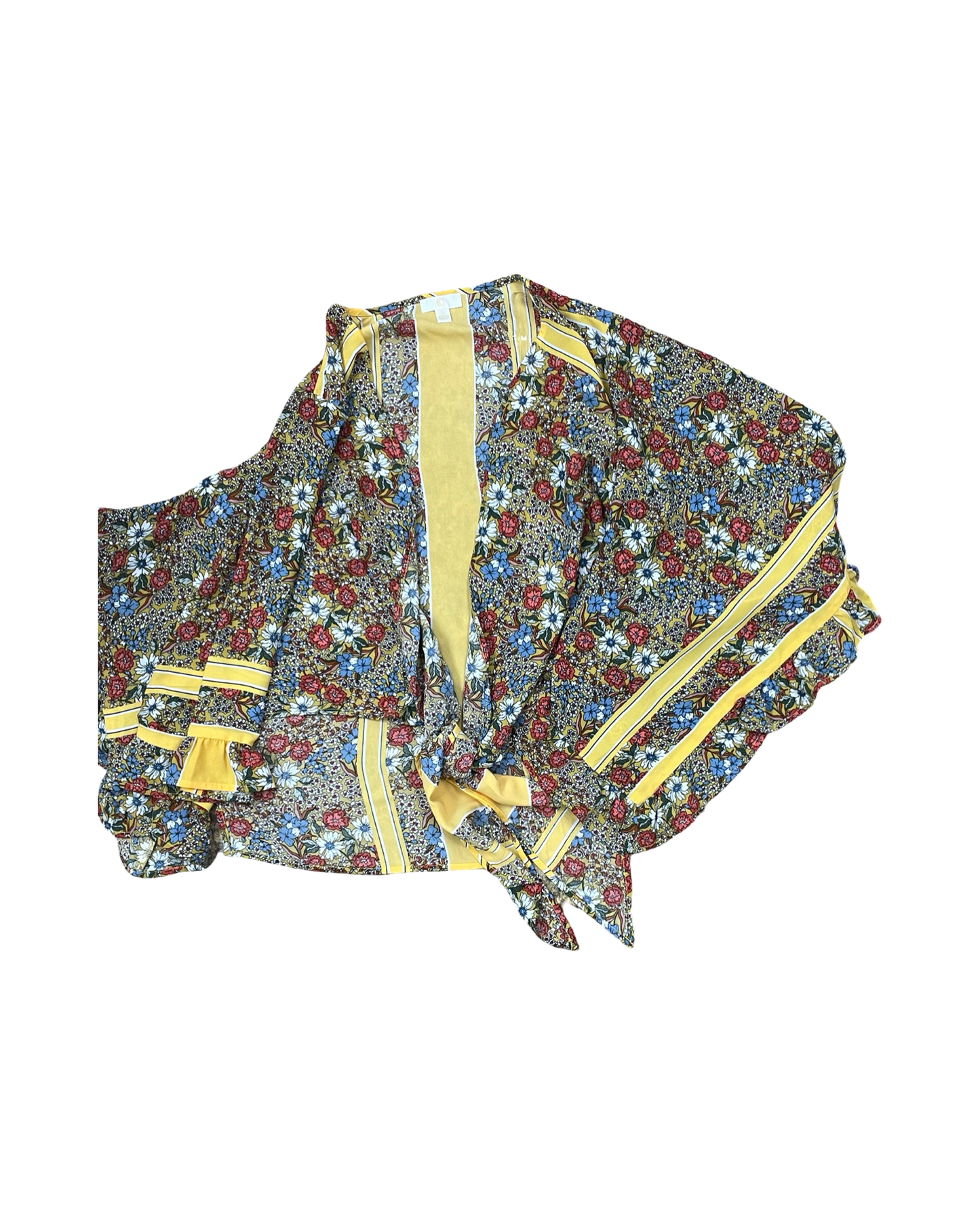 Cardigan By Clothes Mentor In Yellow, Size:S