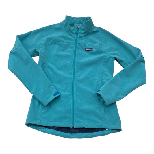 Jacket Windbreaker By Patagonia In Blue, Size:S
