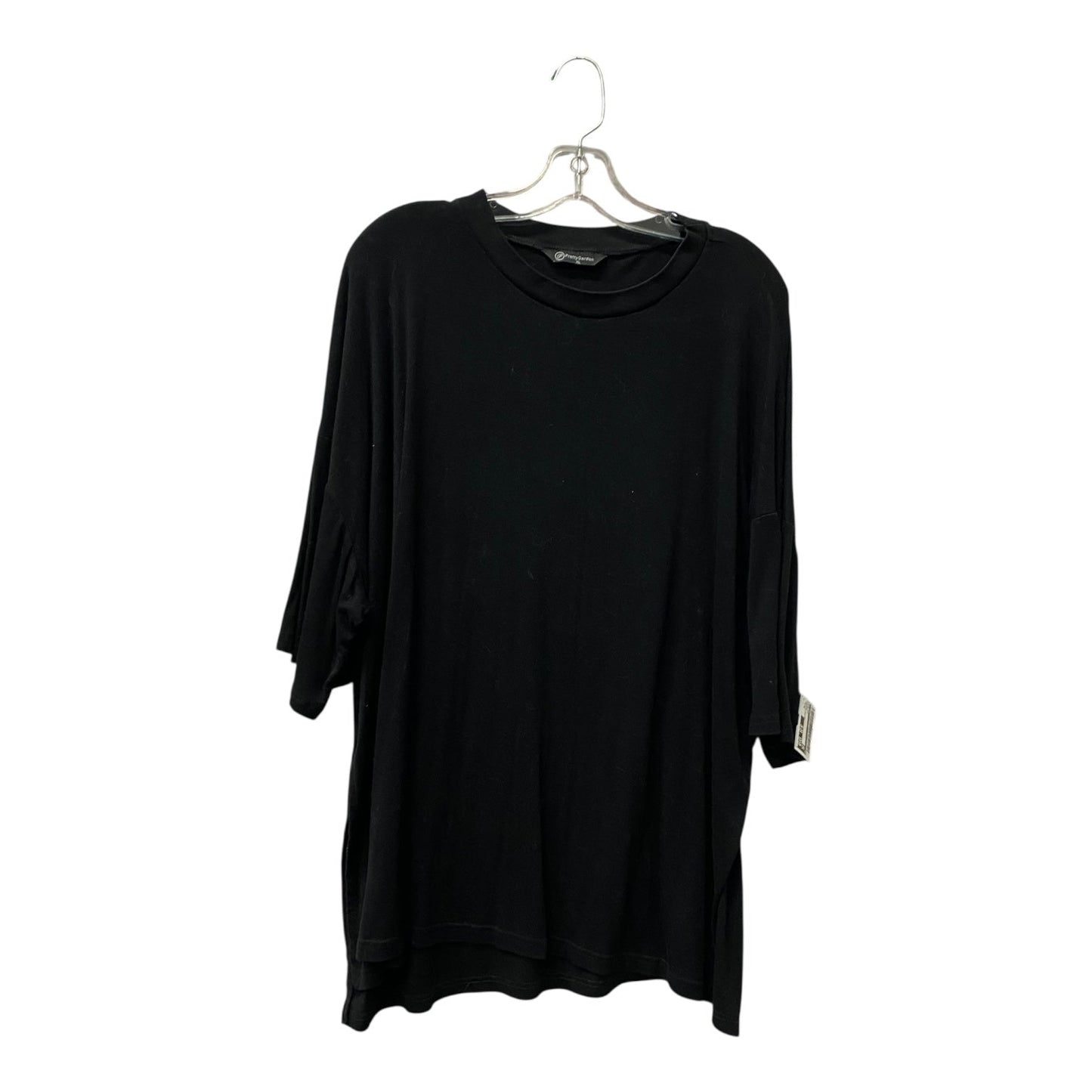 Top Ss By pretty garden  In Black, Size:Xl