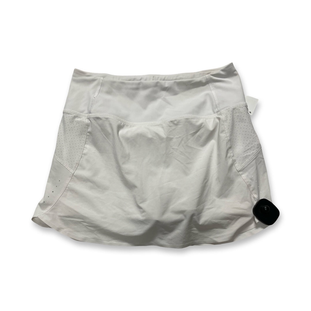 Athletic Skirt By Athleta In White, Size:Xs