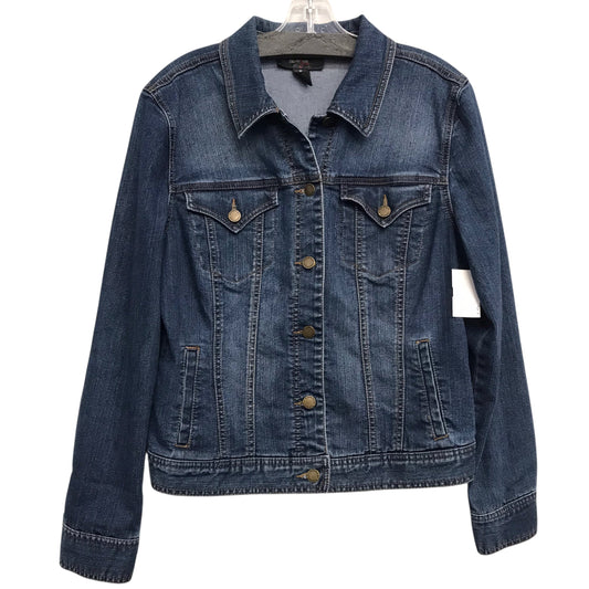 Jacket Denim By Style And Company In Blue Denim, Size:M