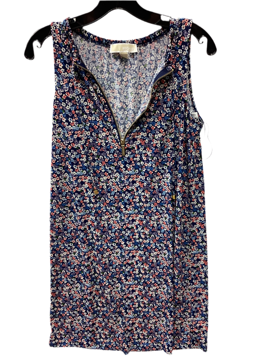 Dress Casual Midi By Michael By Michael Kors In Floral Print, Size:Xs
