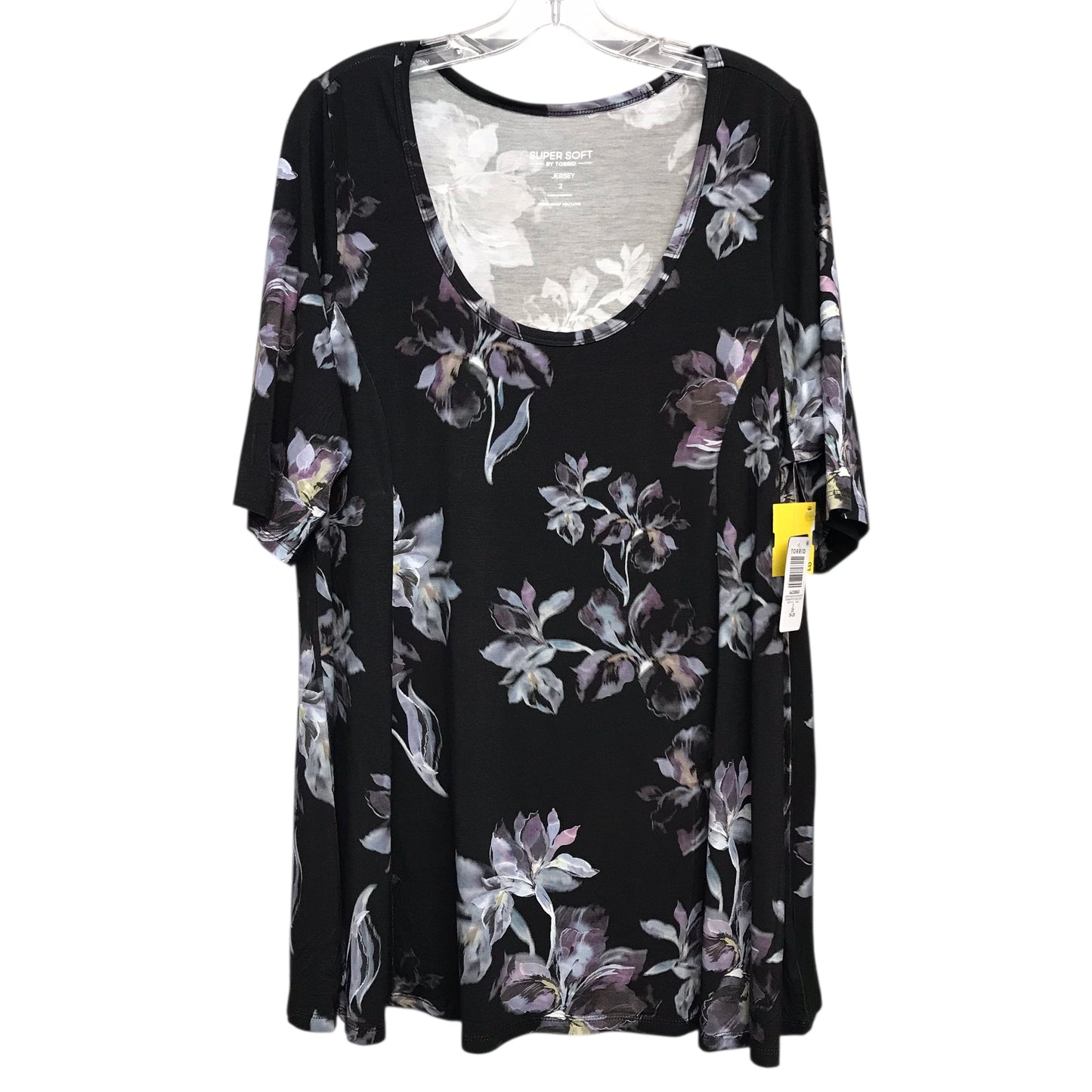 Top Ss By Torrid In Floral Print, Size:2X