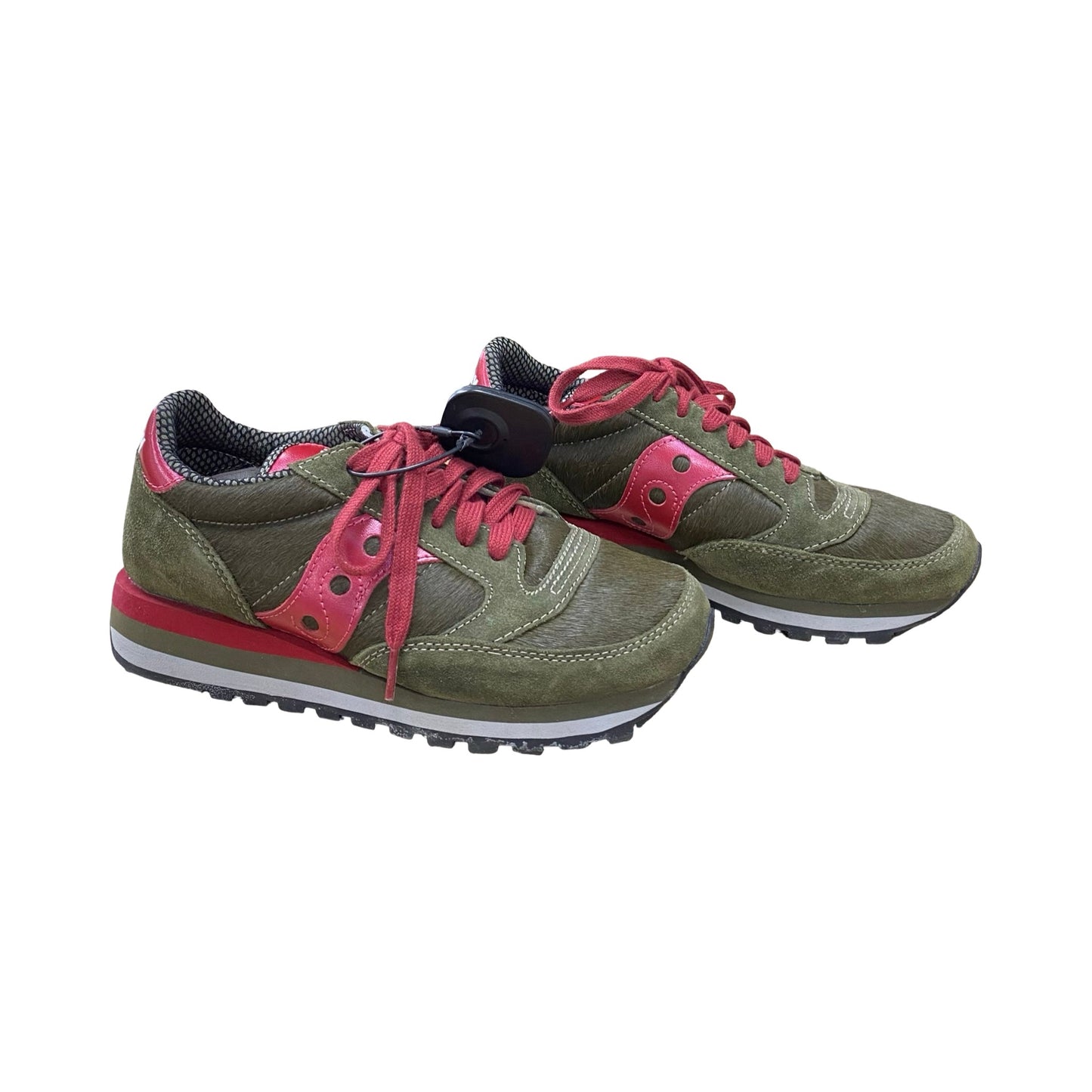 Shoes Sneakers By Saucony In Green & Pink, Size:7