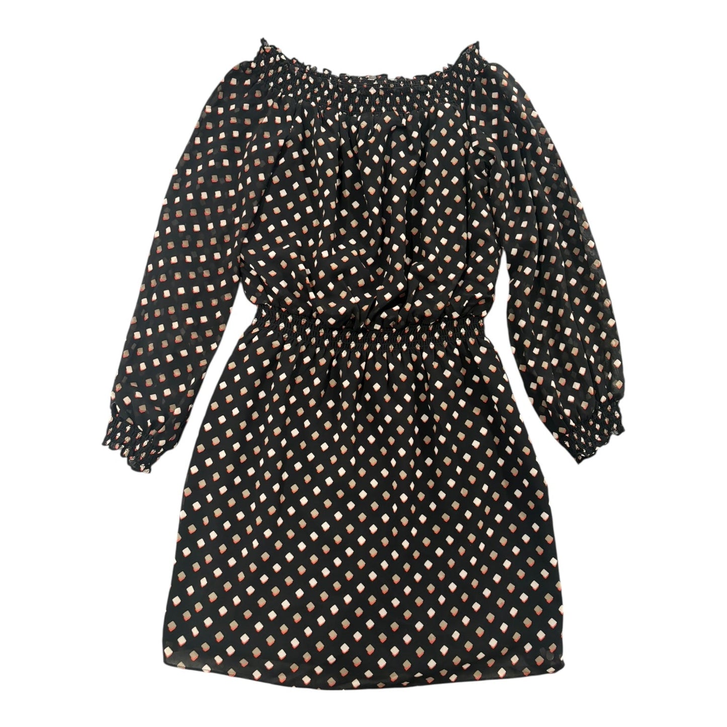 Dress Casual Midi By White House Black Market In Multi, Size:S