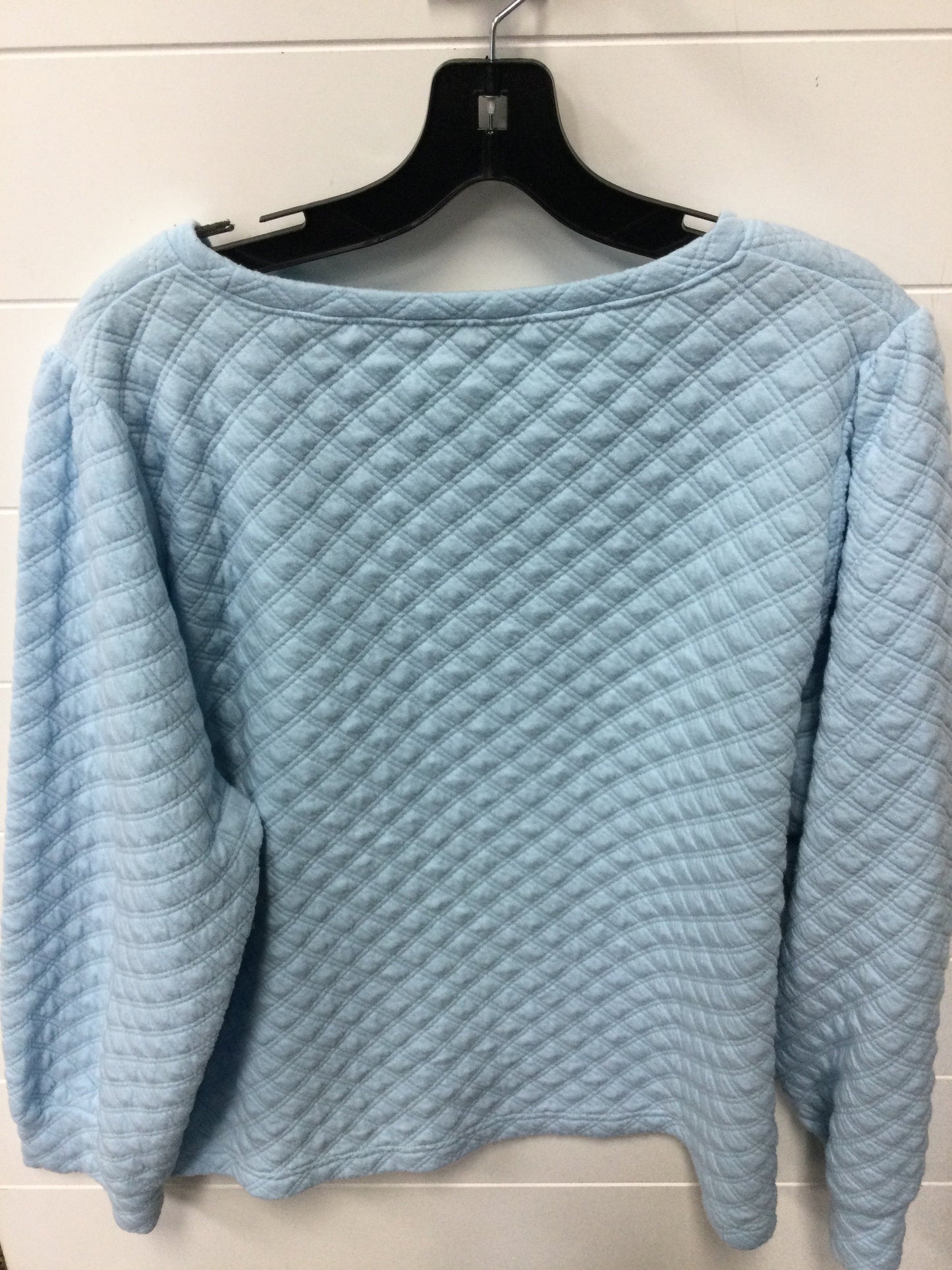Top Ls By J. Crew In Blue, Size:1X