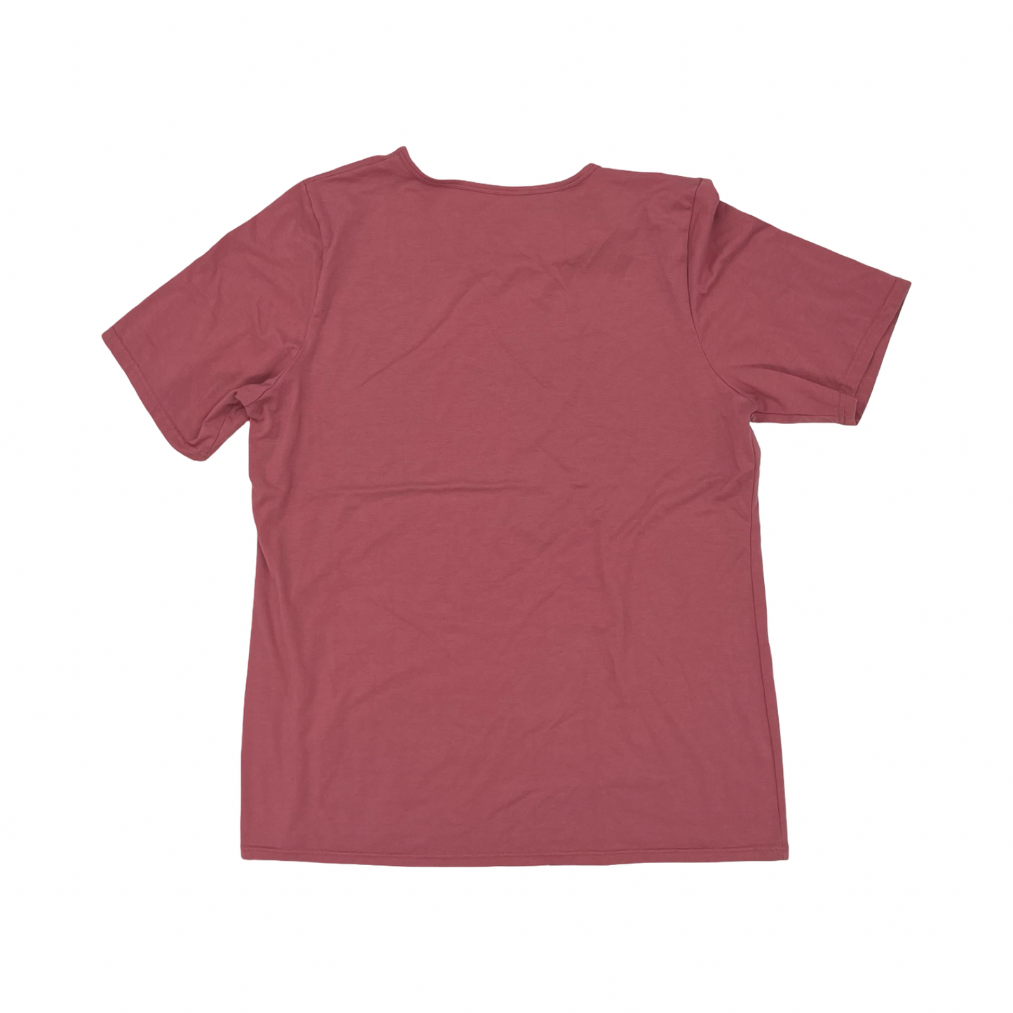 Top Ss Basic By Clothes Mentor In Mauve, Size:Xxl