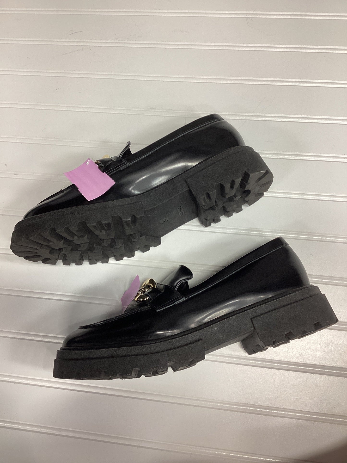 Shoes Heels Block By Steve Madden In Black, Size:9.5