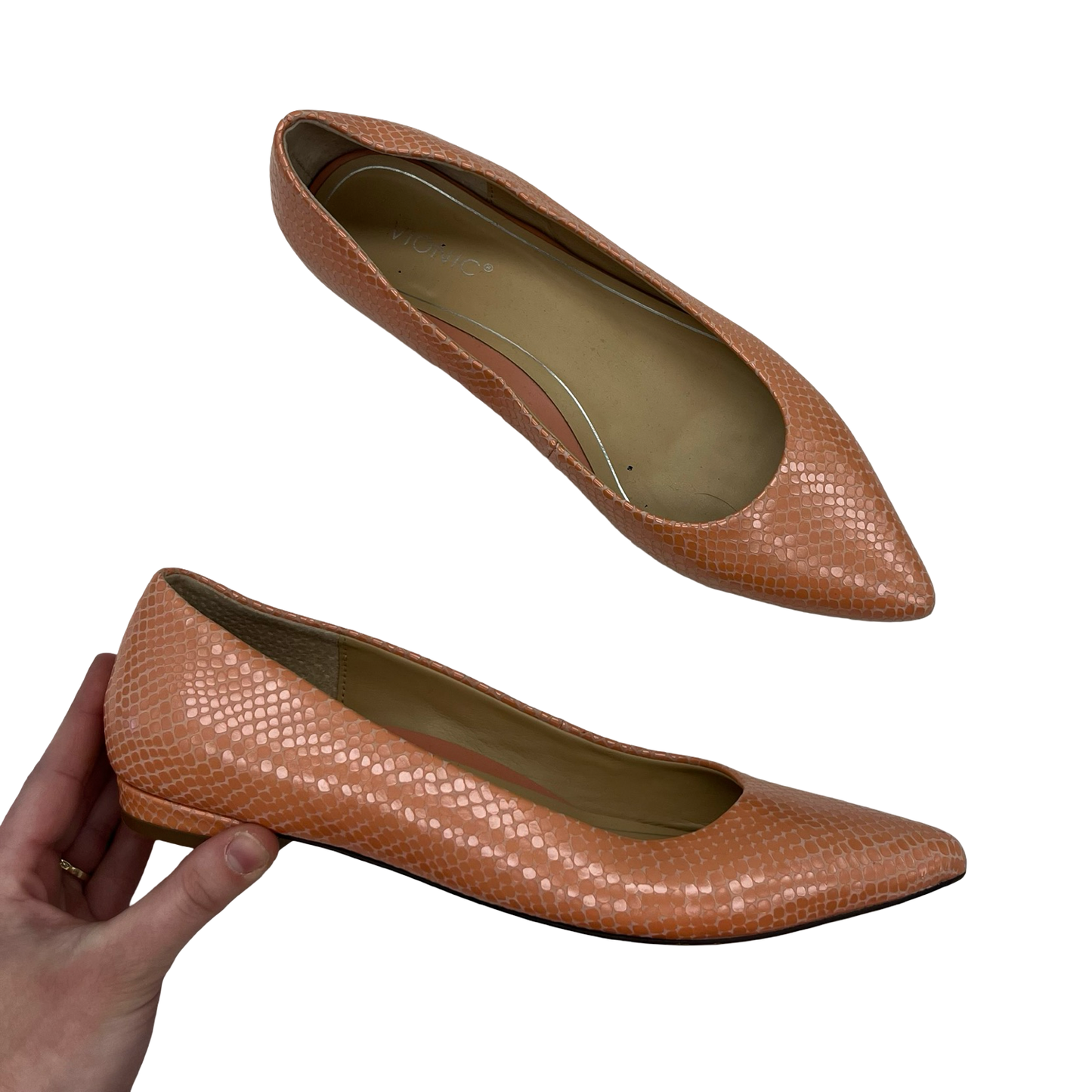 Shoes Flats By Vionic In Pink, Size:9