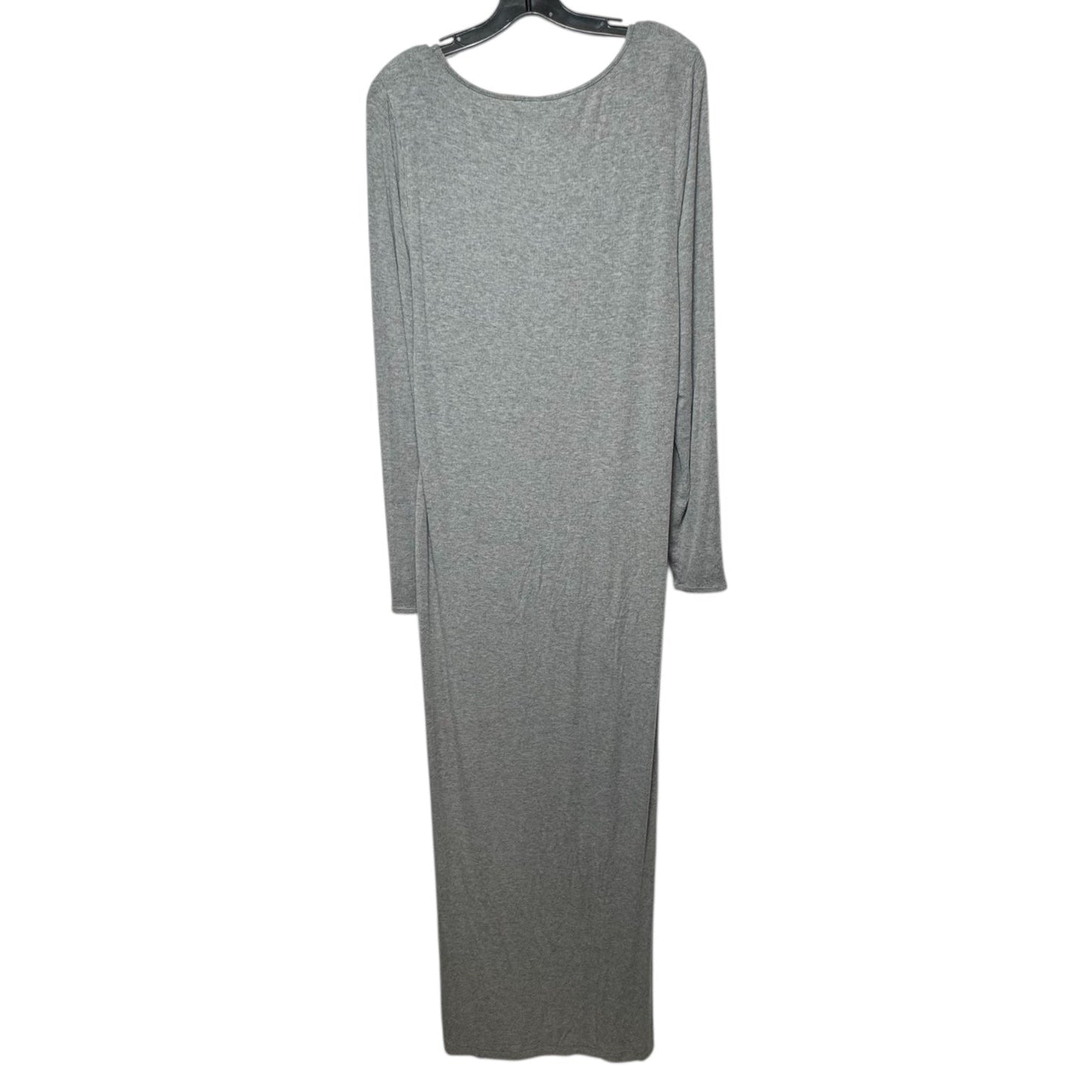Dress Casual Maxi By Skims In Grey, Size: 4XL