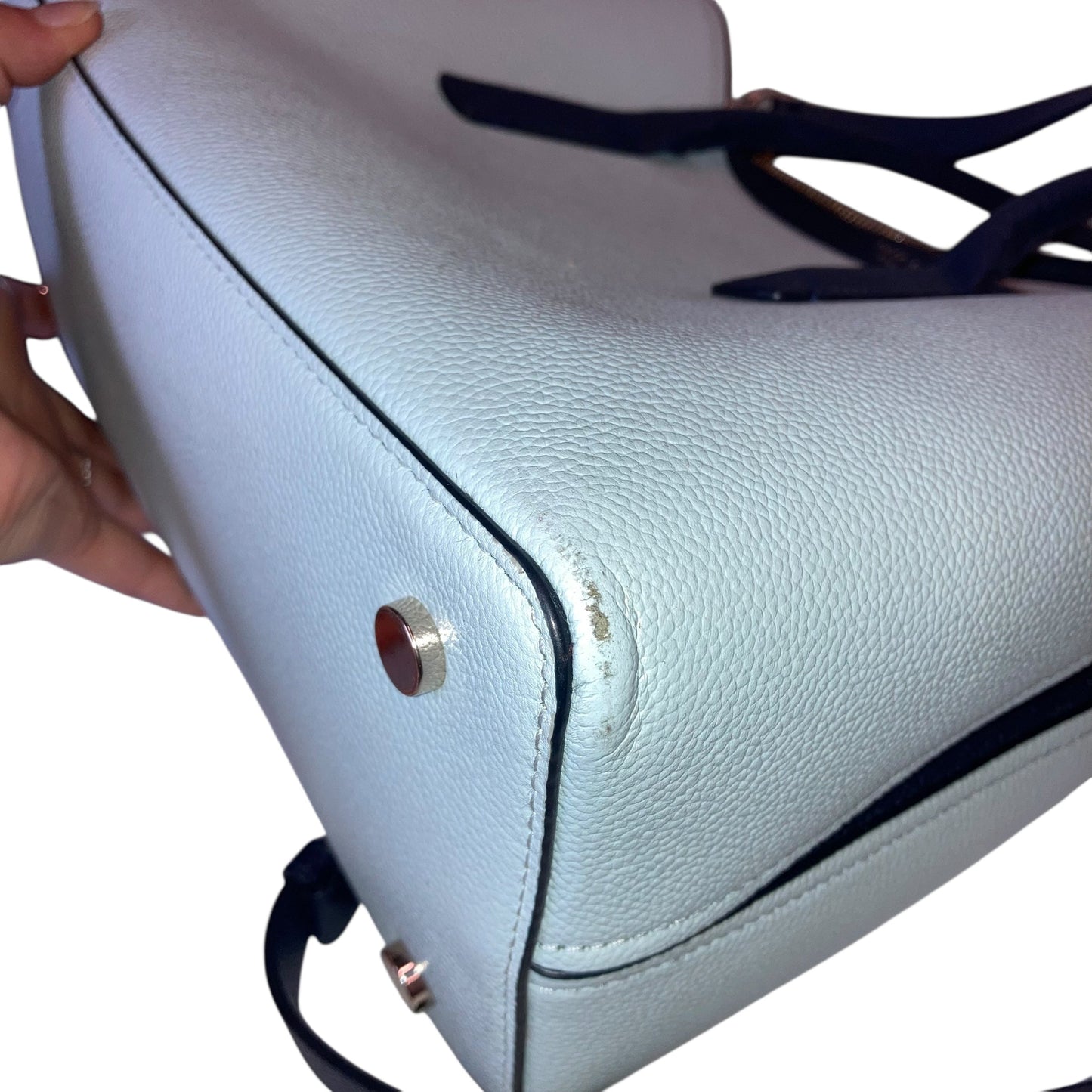 Handbag Designer By Kate Spade In Blue, Size:Medium