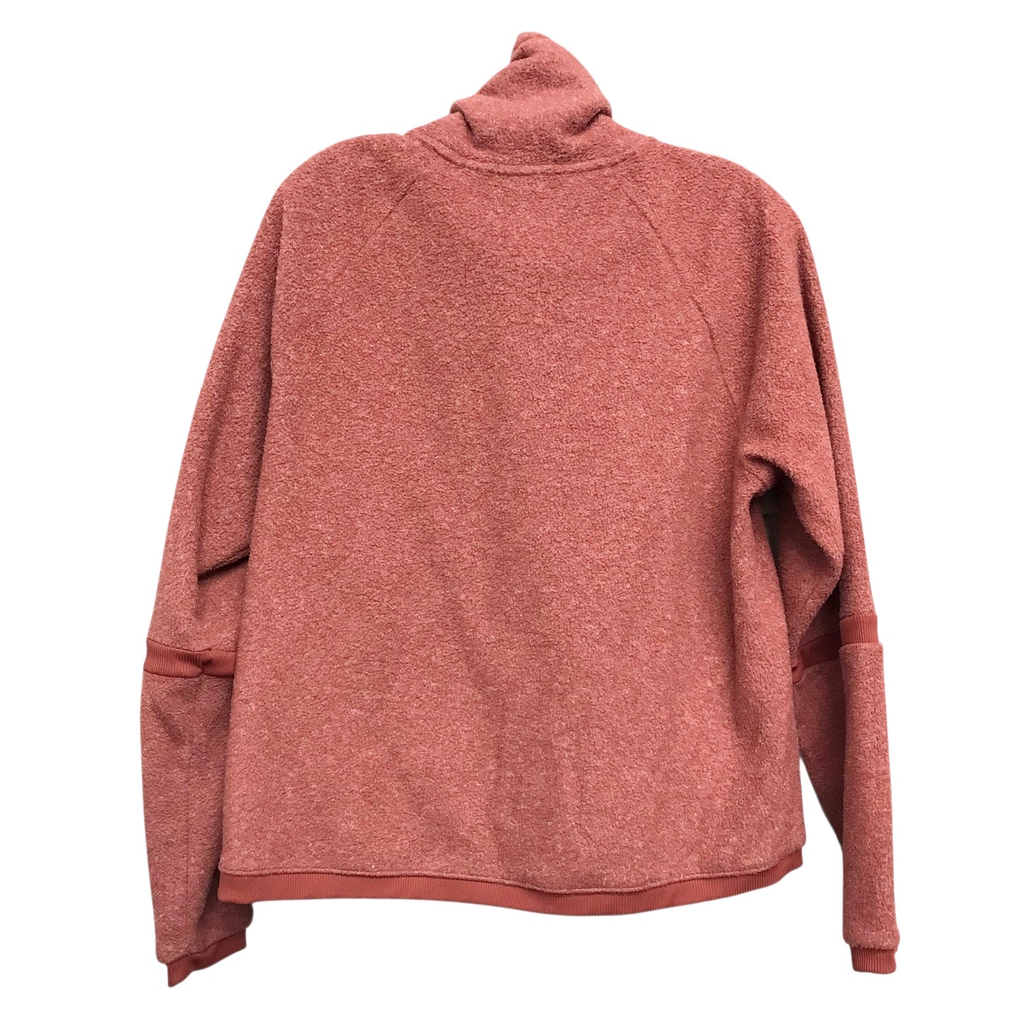 Athletic Sweatshirt Collar By Nike Apparel In Red, Size:M