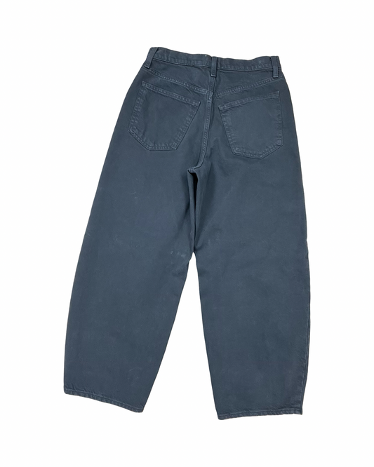 Jeans Wide Leg By Universal Thread In Black, Size:6