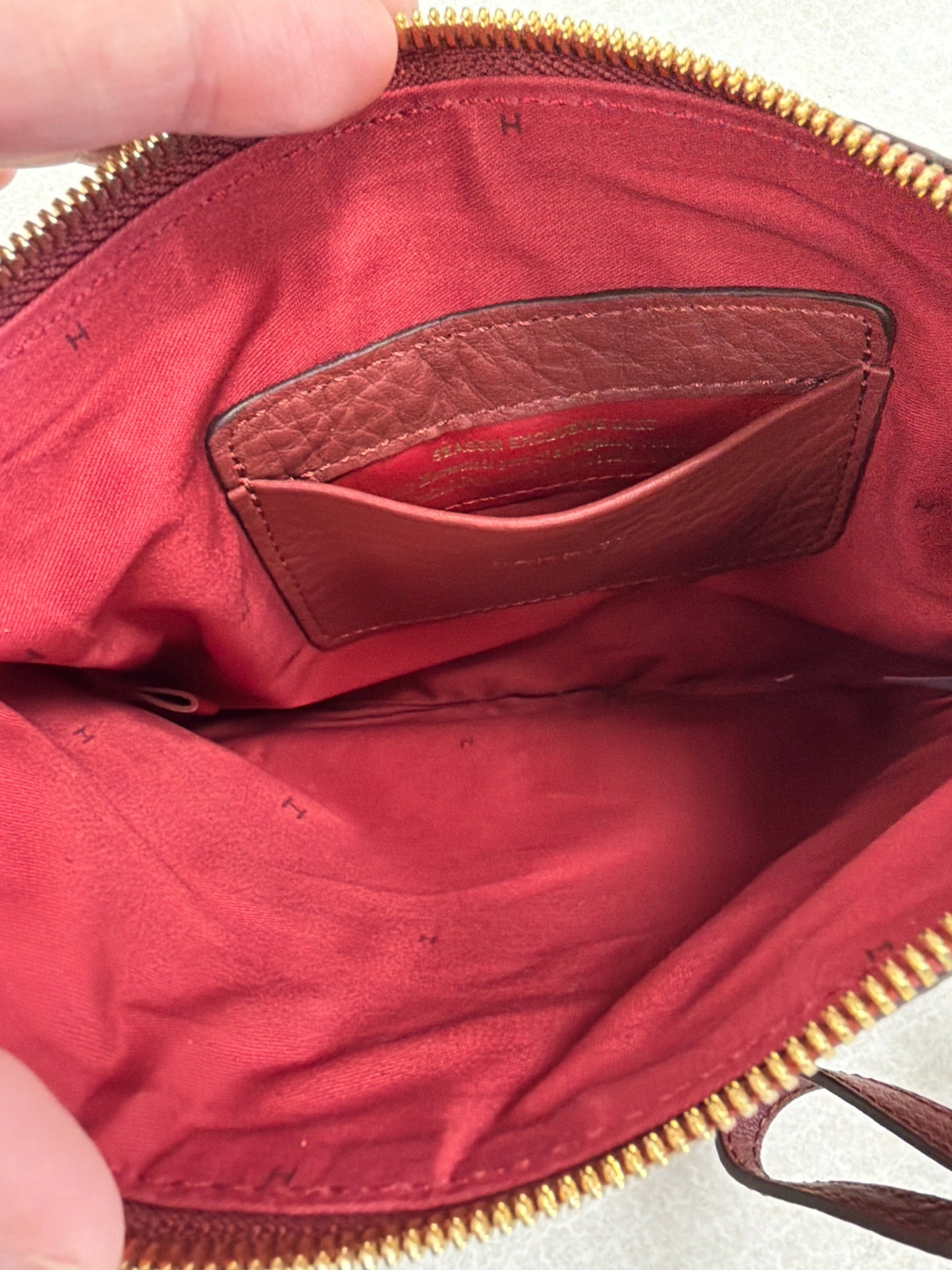 Crossbody Leather By Hammitt In Brown, Size:Small