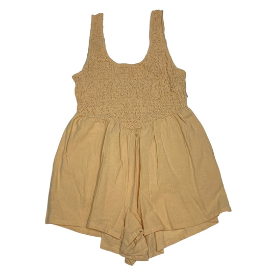Romper By Free People In Orange, Size:M