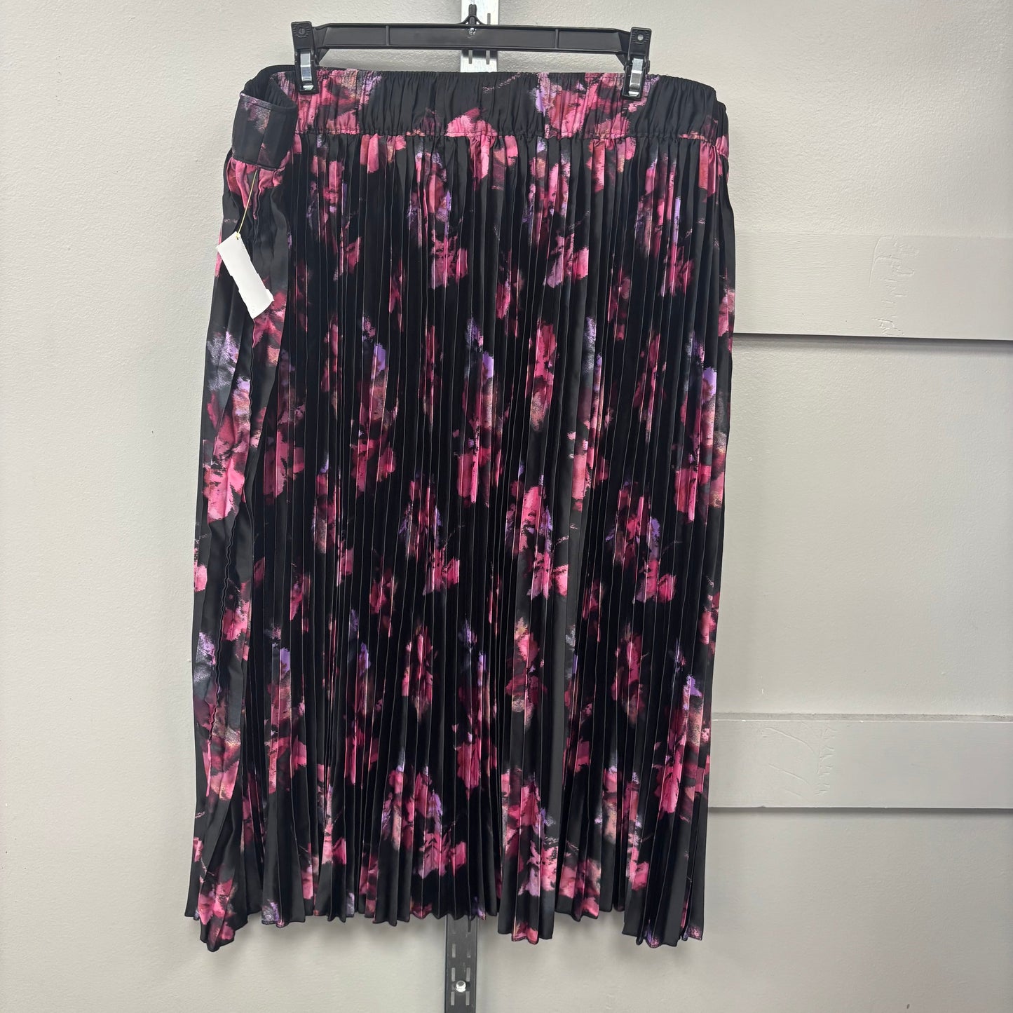 SKIRT MIDI by TERRA & SKY In MULTI, Size: 1X