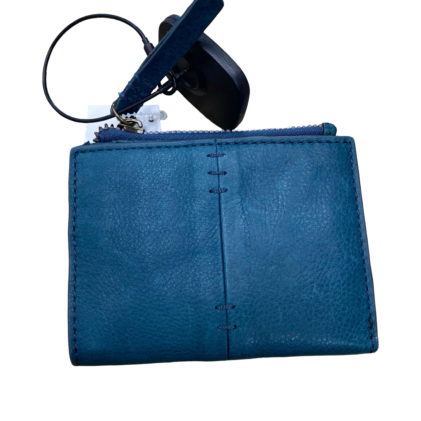 Wallet Leather By American Leather In Teal, Size:Small