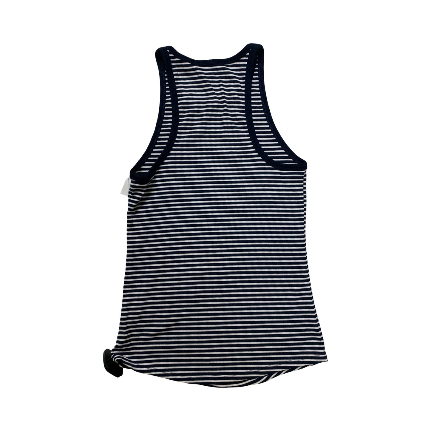 Athletic Tank Top By Athleta In Blue & White, Size:S