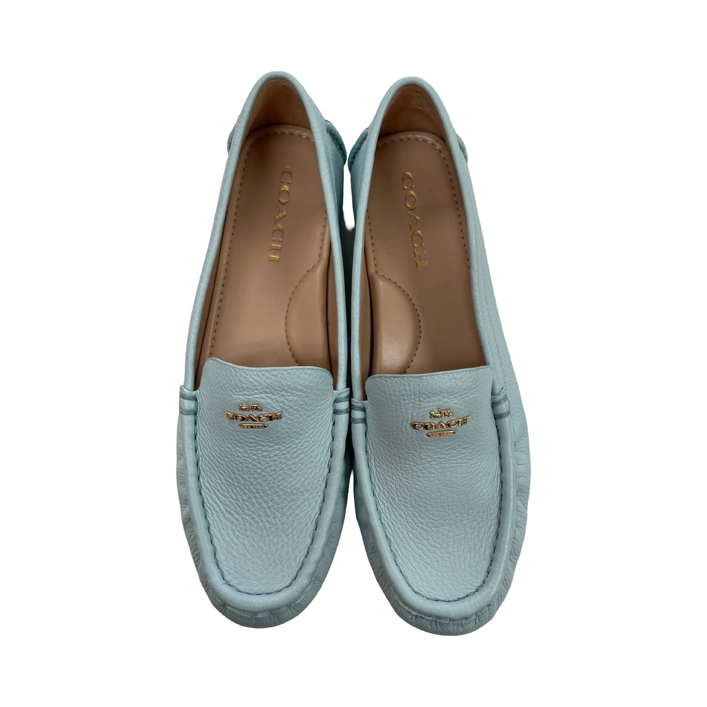 Shoes Designer By Coach In Blue, Size:8.5