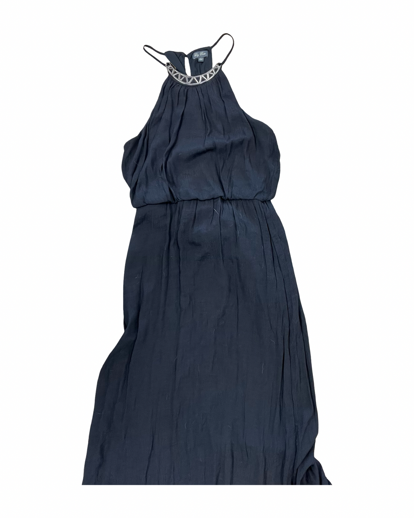 Dress Casual Midi By Lily Rose In Black, Size:M