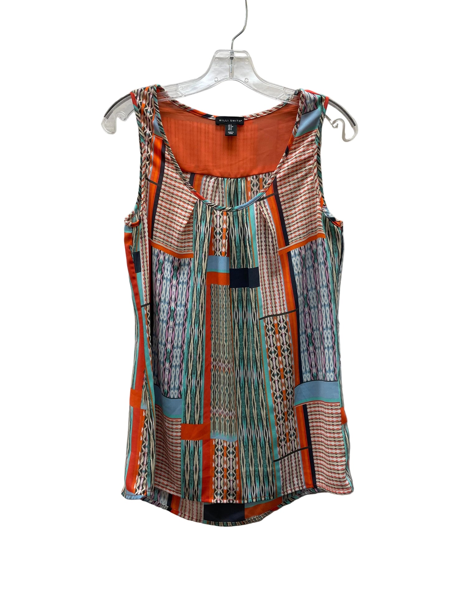 Top Sleeveless By Willi Smith In Multi, Size:S