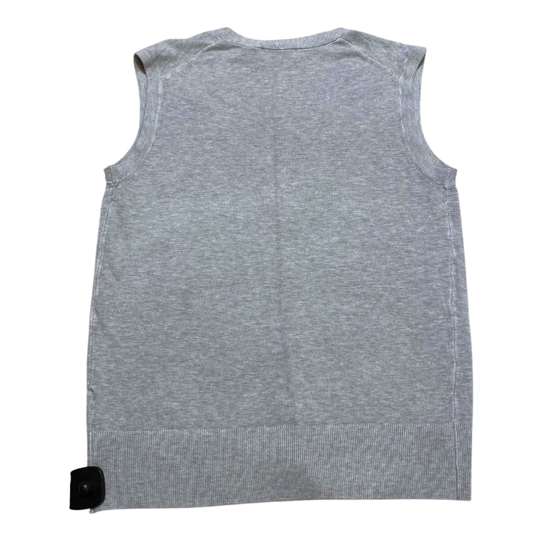 Top Sleeveless By Tahari In Grey, Size:M