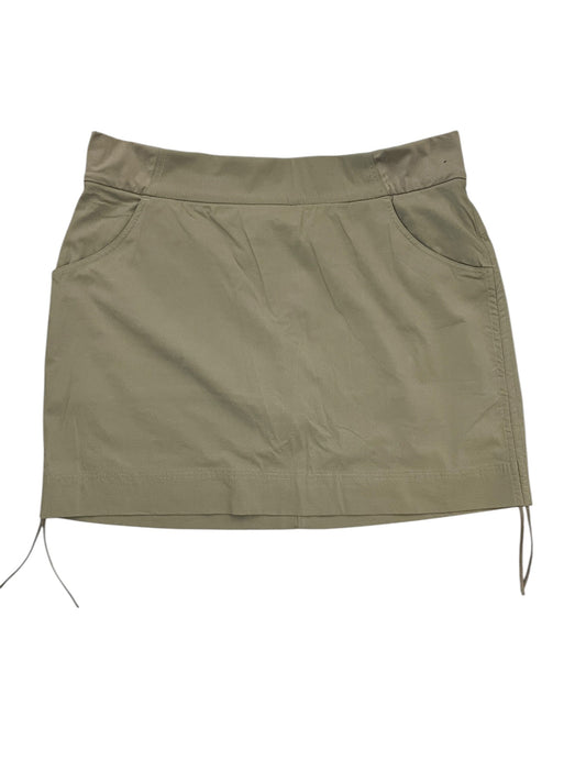 Athletic Skort By Columbia In Tan, Size:Xl