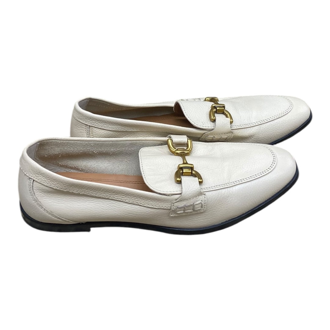 Shoes Flats By Zara In Cream, Size:8