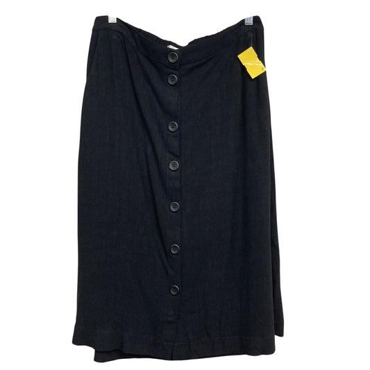 Skirt Midi By Matty M In Black, Size:12