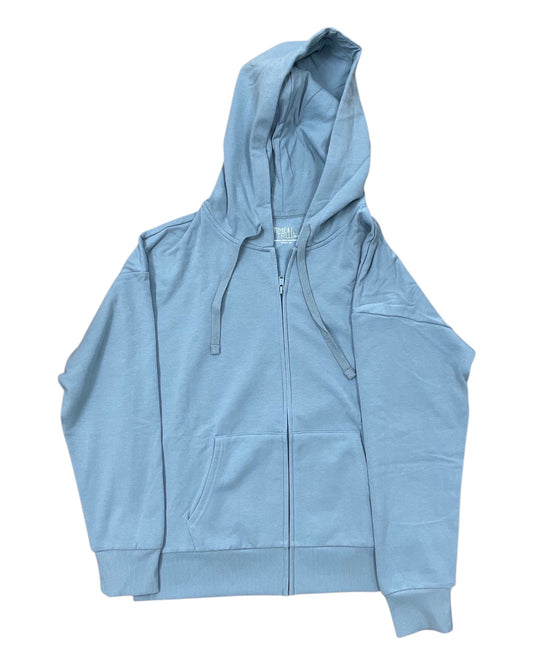 Sweatshirt Hoodie By Time And Tru In Blue, Size:L