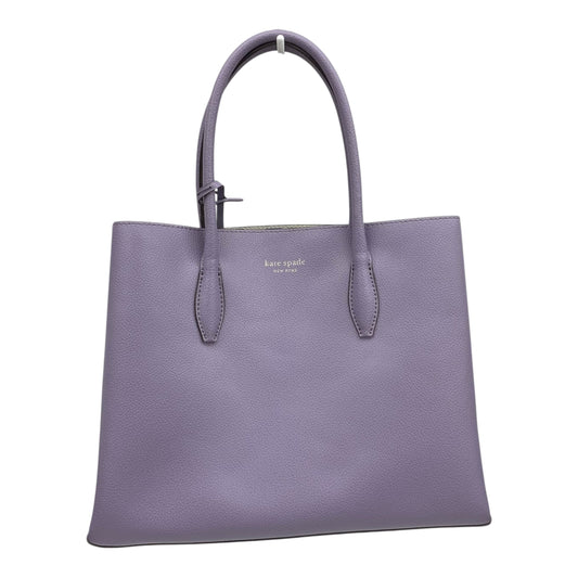 Handbag Designer By Kate Spade In Purple, Size:Large
