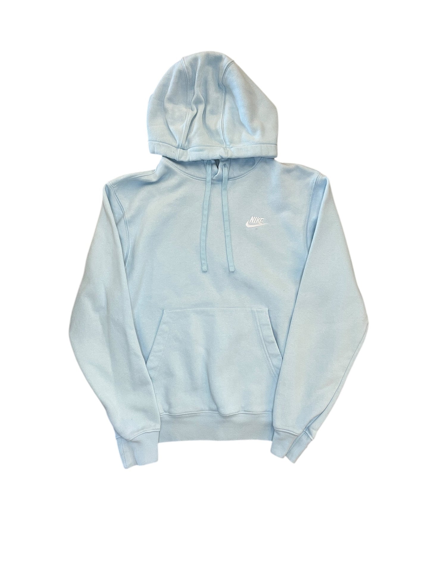 Athletic Sweatshirt Hoodie By Nike Apparel In Blue, Size:Xs