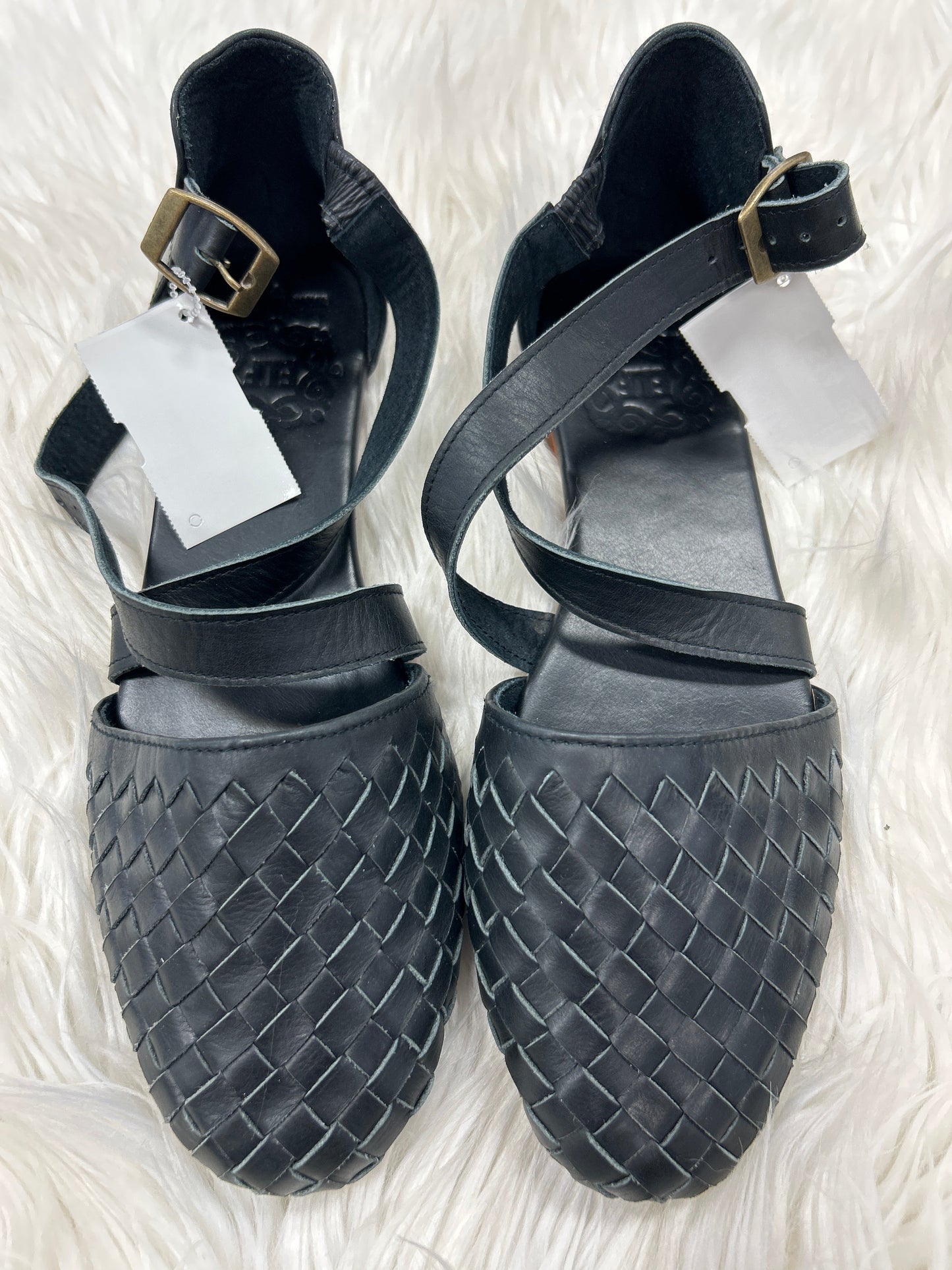 Shoes Flats By Elf In Black, Size:9