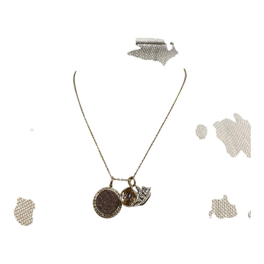 Necklace Designer By Brahmin In Gold