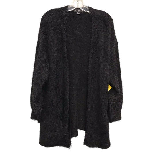 Sweater Cardigan By Attention In Black, Size:1X