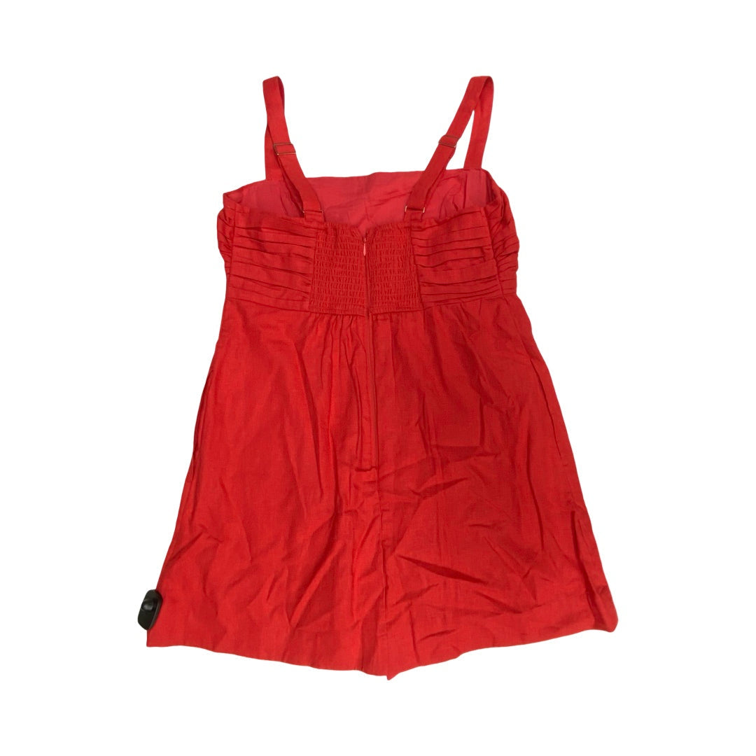 Dress Casual Midi By Abercrombie And Fitch In Red, Size:L