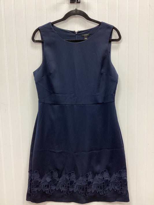 Dress Work By Ann Taylor In Navy, Size:8