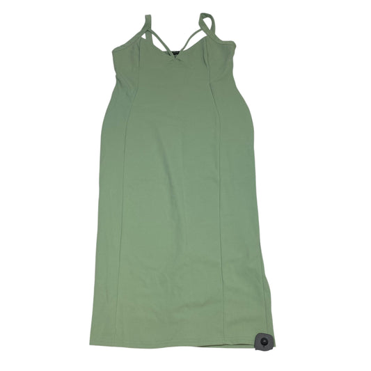Dress Casual Midi By Pretty Little Thing In Green, Size:Xl