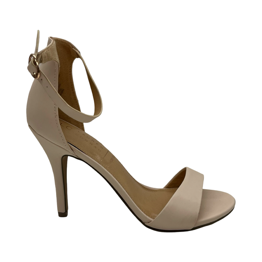 Shoes Heels Stiletto By Lc Lauren Conrad In Cream, Size:7.5