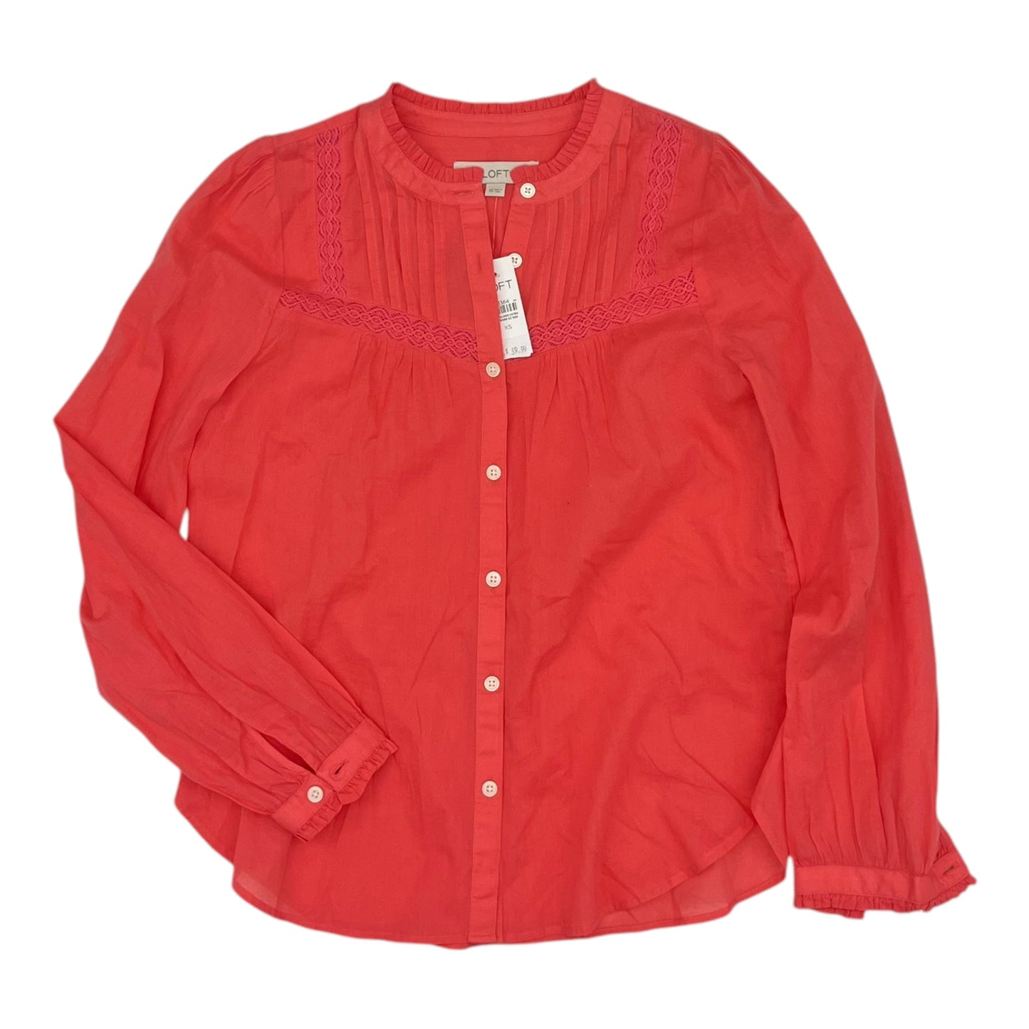 Top Ls By Loft In Pink, Size:Xs