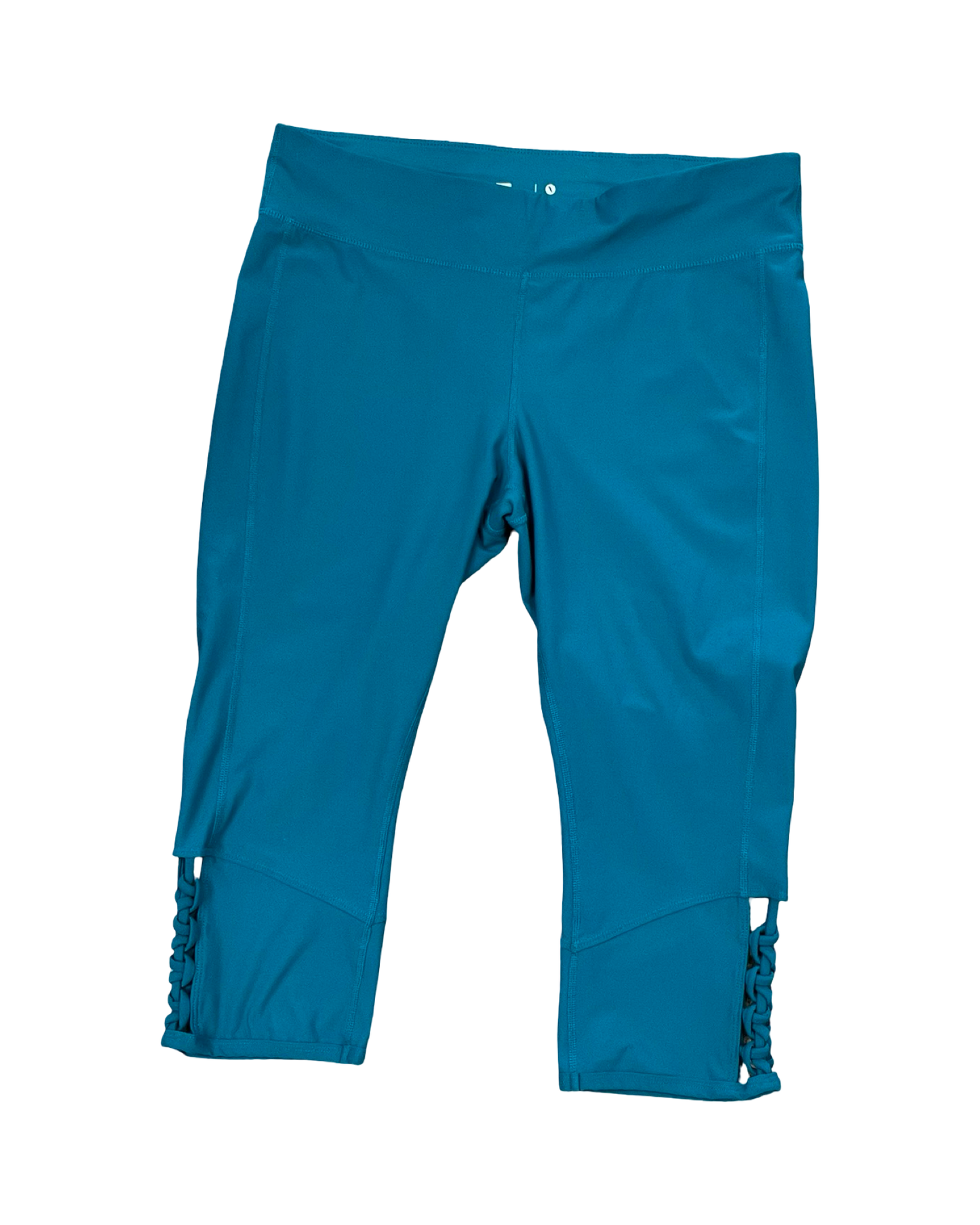 Athletic Capris By Xersion In Teal, Size:Xl
